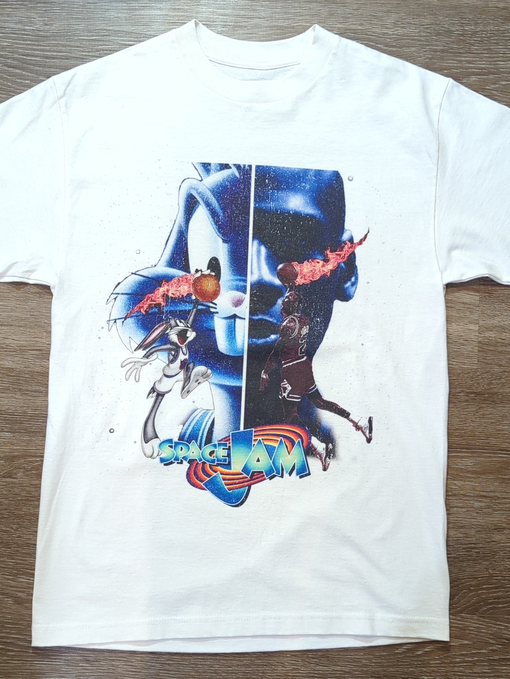 Space Jam Michael Jordan Looney Tunes T-shirt - Men's Medium